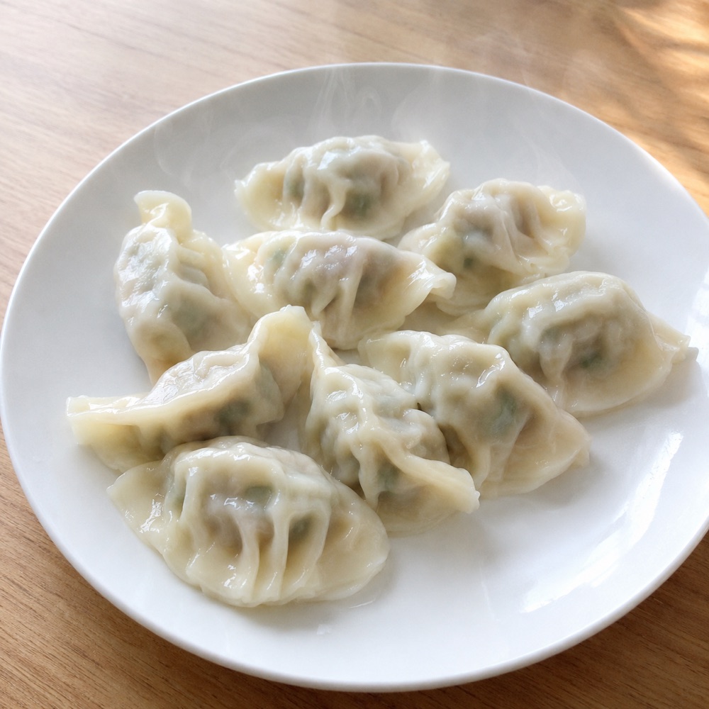 茹でたての一皿